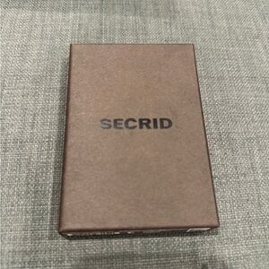 Secrid Cardslide Wallet / Card Protector - metallic grey
